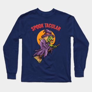 Spook Tacular Pixel Art Long Sleeve T-Shirt